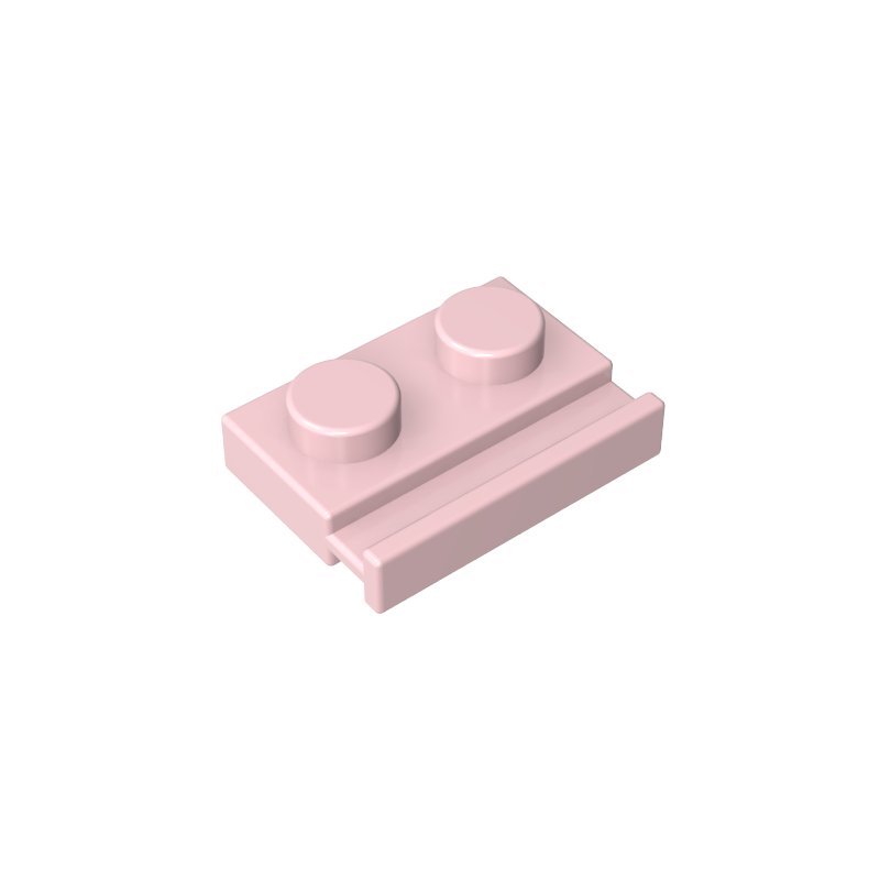 32028 | Plate, Modified 1 x 2 with Door Rail