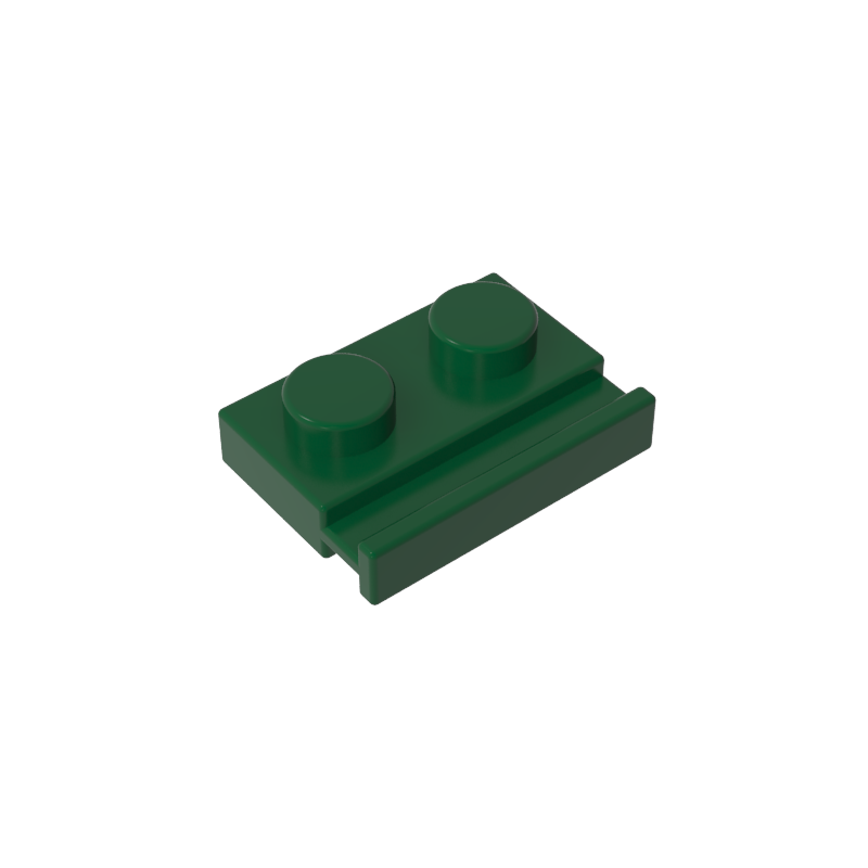 32028 | Plate, Modified 1 x 2 with Door Rail