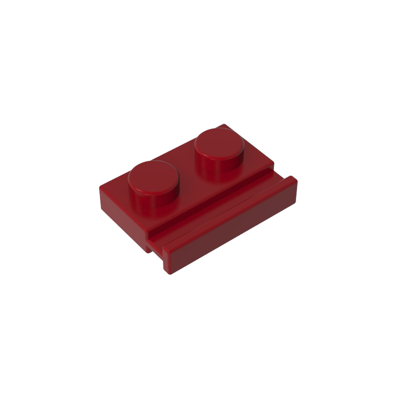 32028 | Plate, Modified 1 x 2 with Door Rail