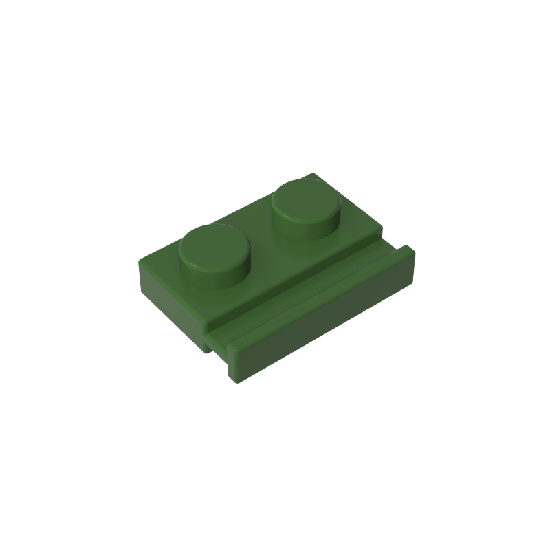 32028 | Plate, Modified 1 x 2 with Door Rail