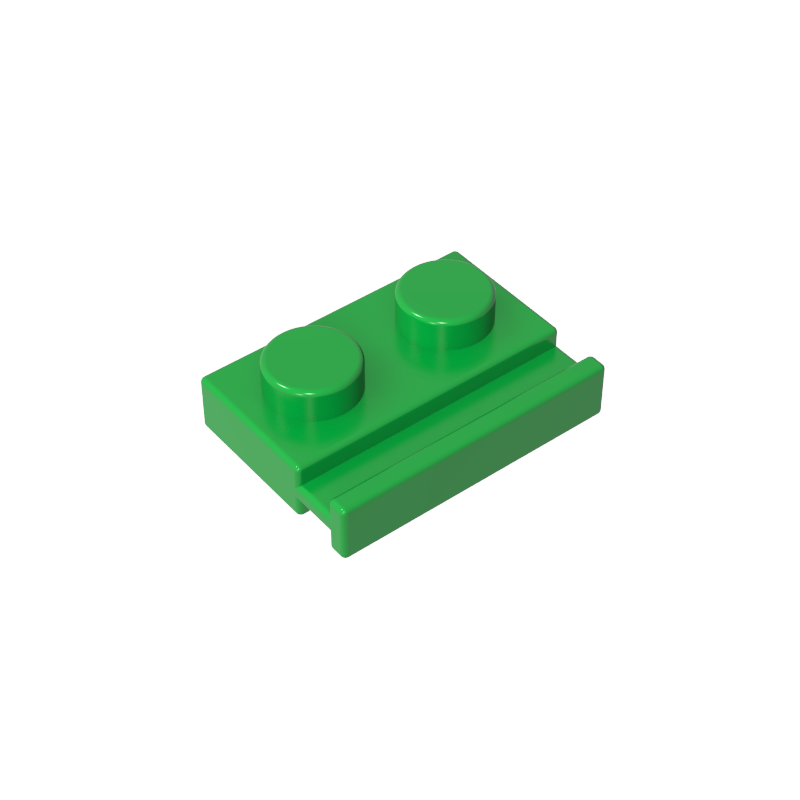 32028 | Plate, Modified 1 x 2 with Door Rail