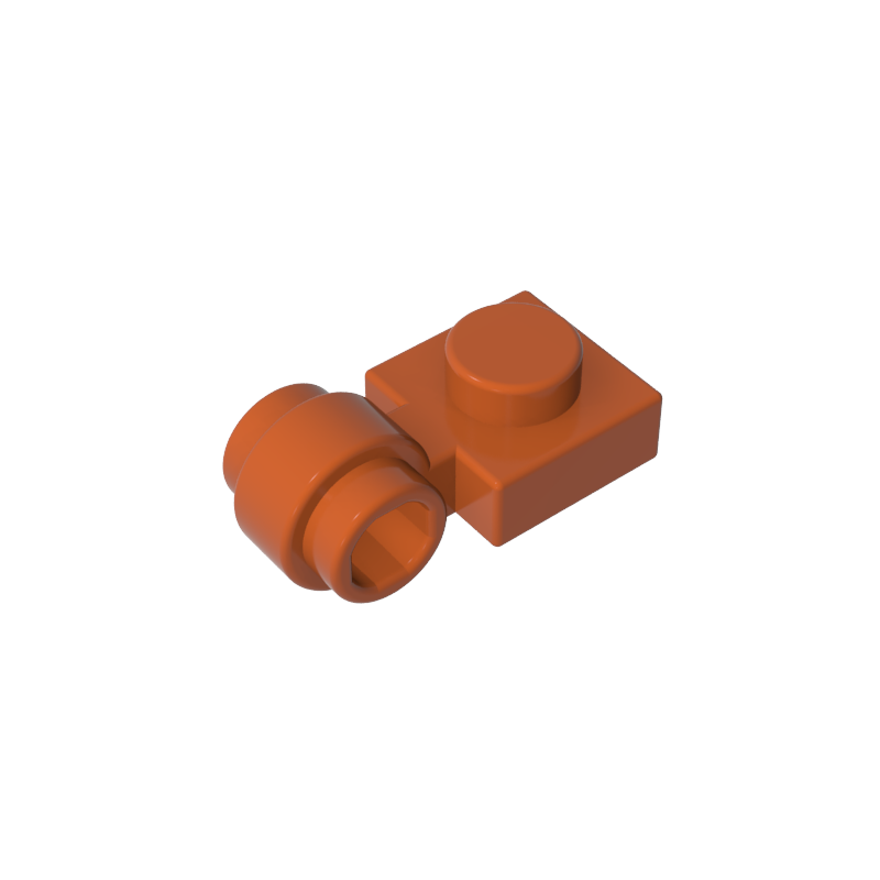 4081b | Plate, Modified 1 x 1 with Light Attachment - Thin Ring