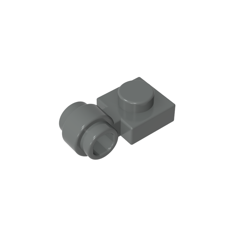 4081b | Plate, Modified 1 x 1 with Light Attachment - Thin Ring