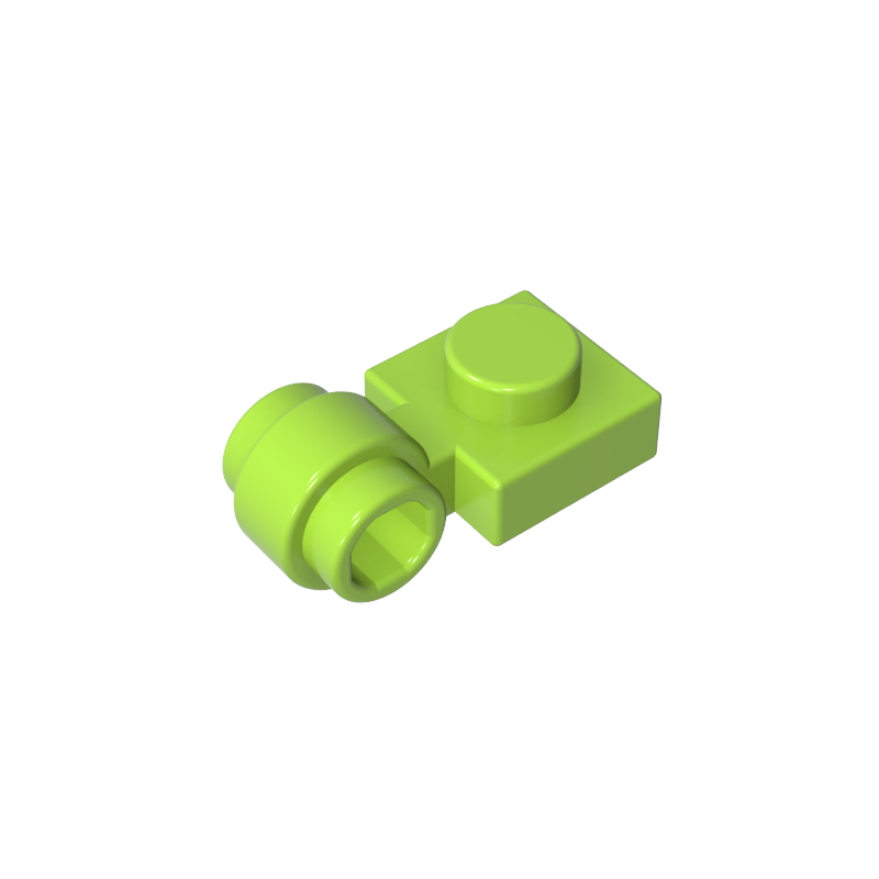 4081b | Plate, Modified 1 x 1 with Light Attachment - Thin Ring
