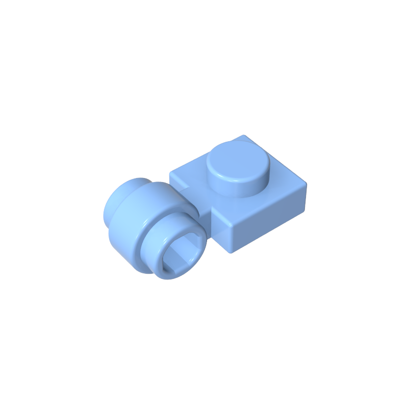 4081b | Plate, Modified 1 x 1 with Light Attachment - Thin Ring