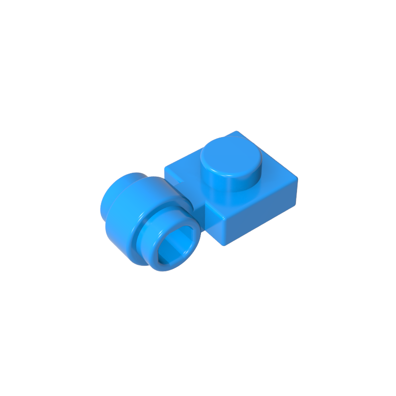 4081b | Plate, Modified 1 x 1 with Light Attachment - Thin Ring