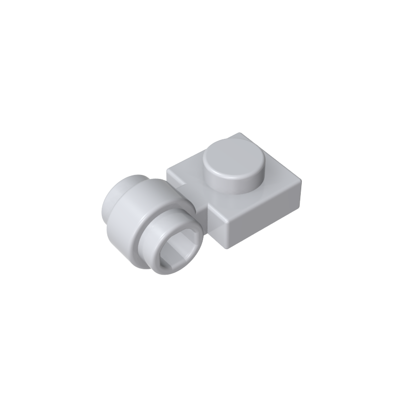 4081b | Plate, Modified 1 x 1 with Light Attachment - Thin Ring