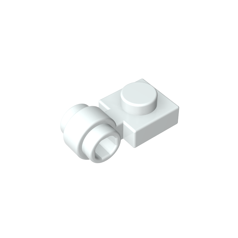 4081b | Plate, Modified 1 x 1 with Light Attachment - Thin Ring