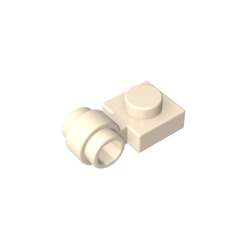 4081b | Plate, Modified 1 x 1 with Light Attachment - Thin Ring
