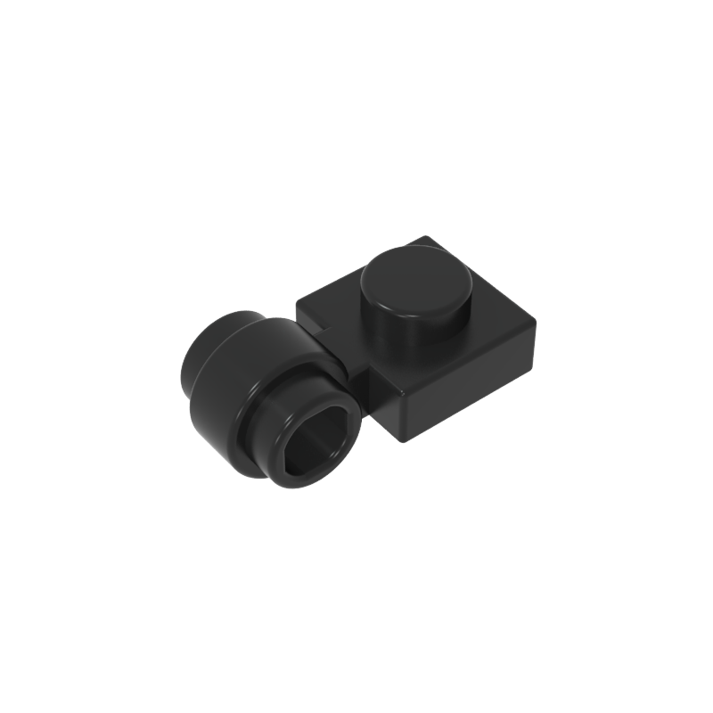 4081b | Plate, Modified 1 x 1 with Light Attachment - Thin Ring