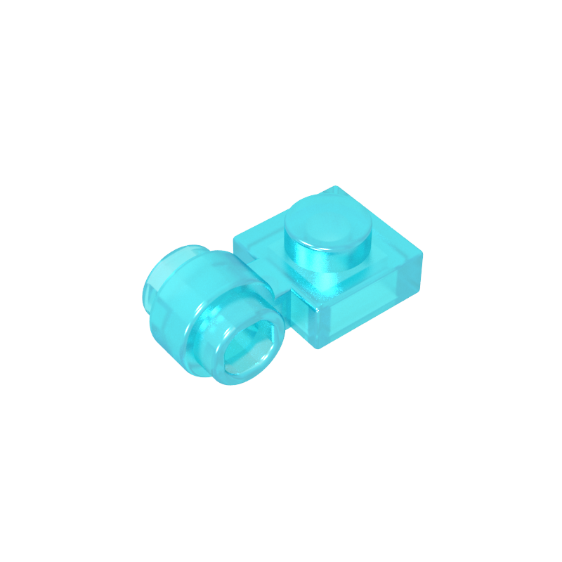 4081b | Plate, Modified 1 x 1 with Light Attachment - Thin Ring