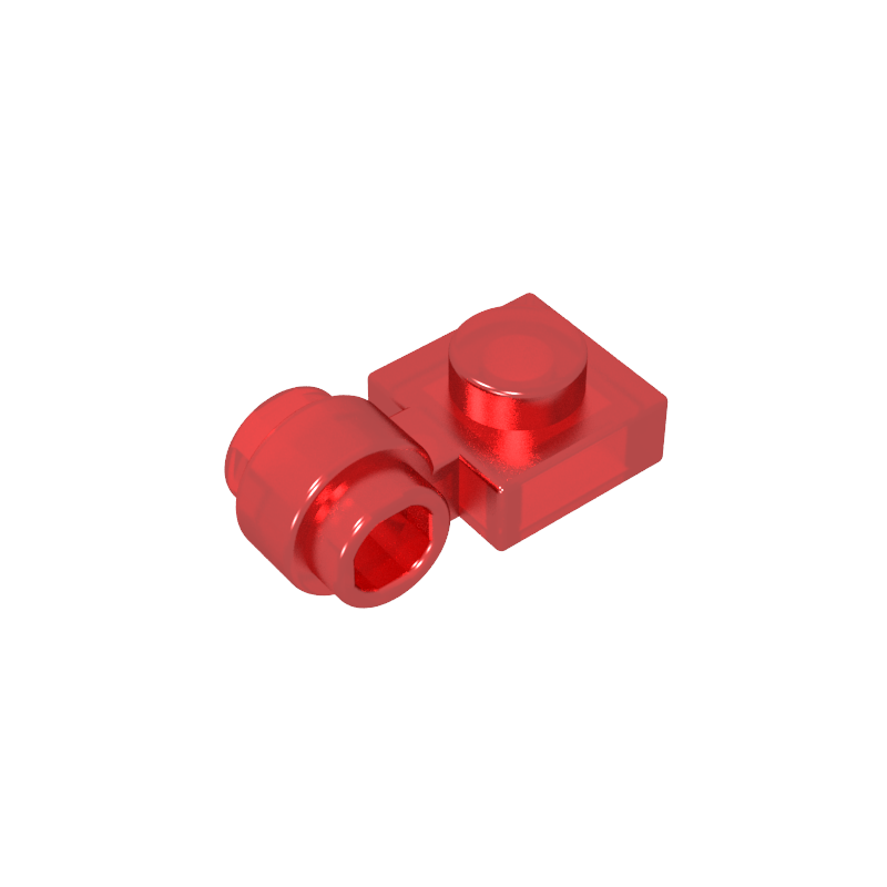 4081b | Plate, Modified 1 x 1 with Light Attachment - Thin Ring