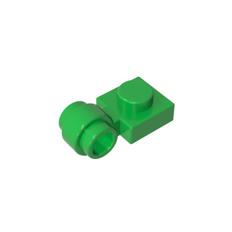 4081b | Plate, Modified 1 x 1 with Light Attachment - Thin Ring