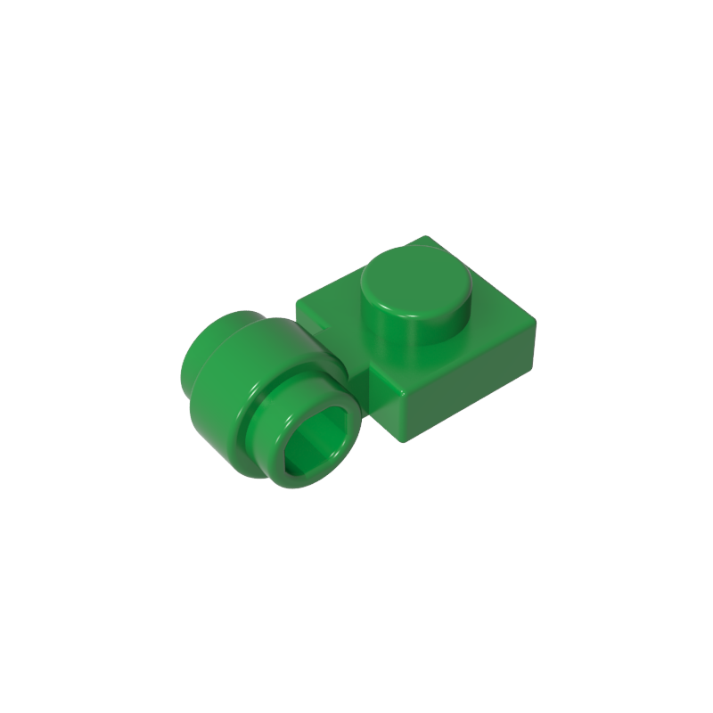 4081b | Plate, Modified 1 x 1 with Light Attachment - Thin Ring