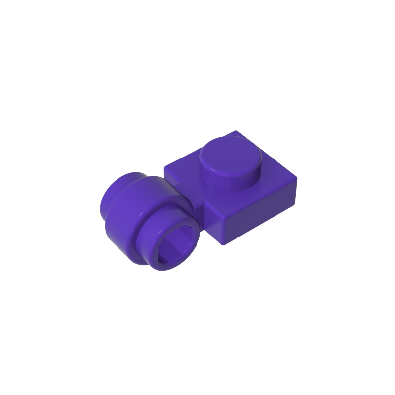 4081b | Plate, Modified 1 x 1 with Light Attachment - Thin Ring