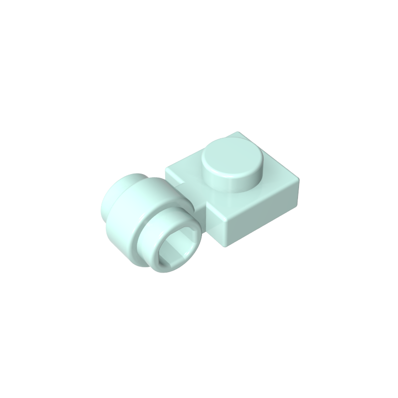 4081b | Plate, Modified 1 x 1 with Light Attachment - Thin Ring