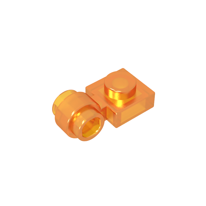4081b | Plate, Modified 1 x 1 with Light Attachment - Thin Ring
