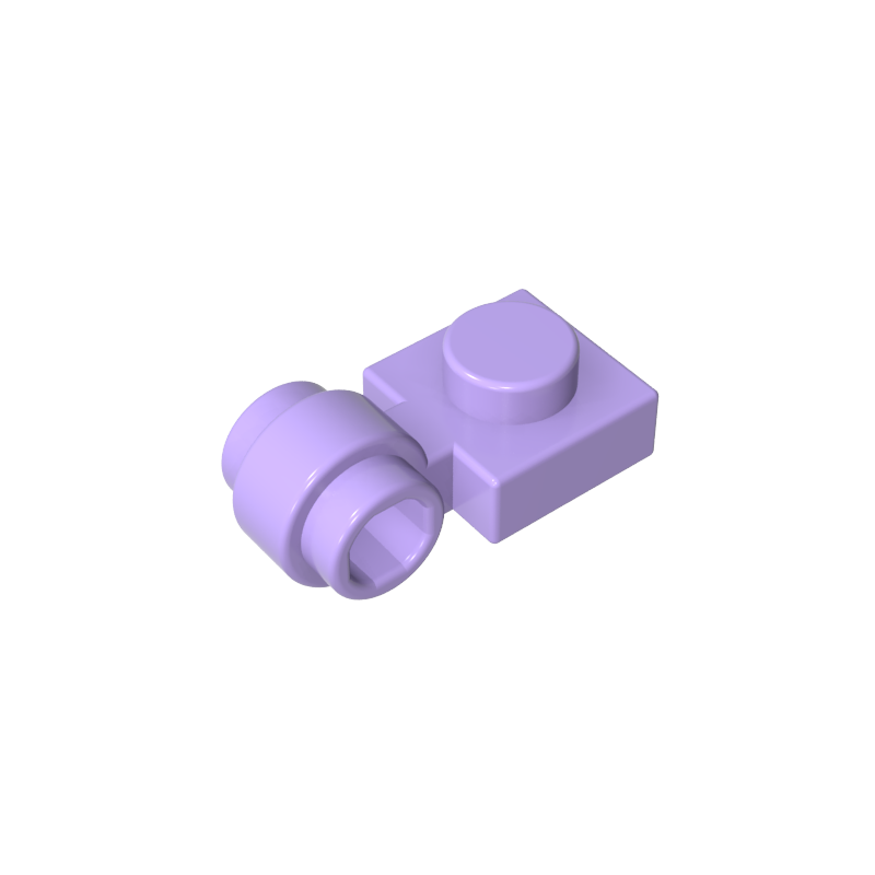 4081b | Plate, Modified 1 x 1 with Light Attachment - Thin Ring