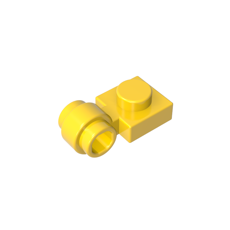 4081b | Plate, Modified 1 x 1 with Light Attachment - Thin Ring