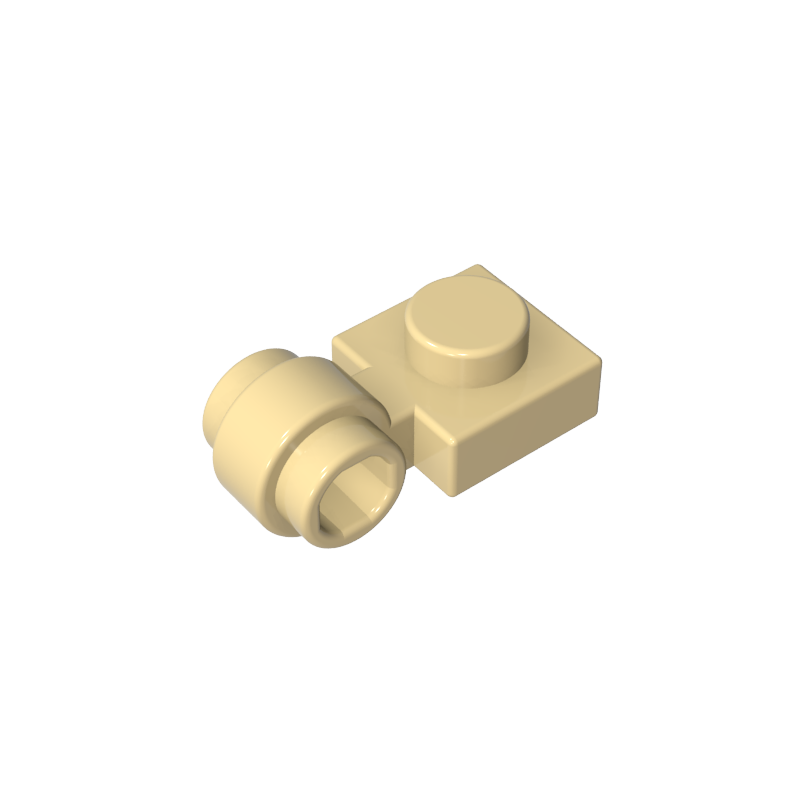 4081b | Plate, Modified 1 x 1 with Light Attachment - Thin Ring