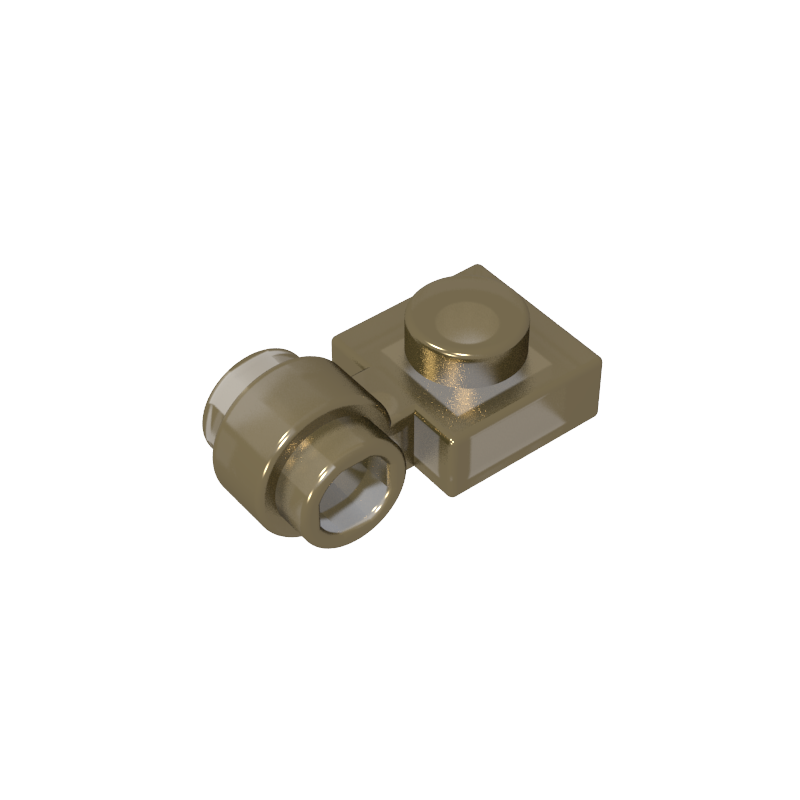 4081b | Plate, Modified 1 x 1 with Light Attachment - Thin Ring