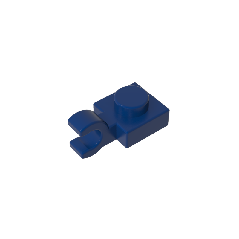 61252 | Plate, Modified 1 x 1 with U Clip (Horizontal Grip)