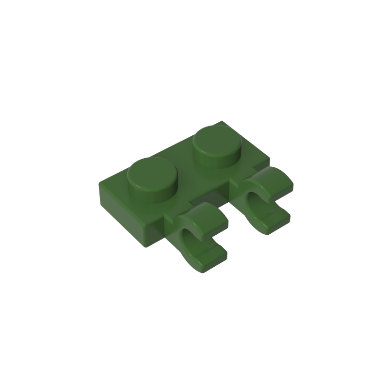 60470a | Plate, Modified 1 x 2 with 2 U Clips (Horizontal Grip)