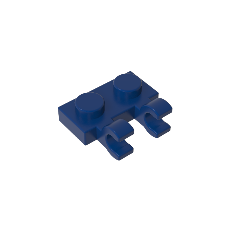 60470a | Plate, Modified 1 x 2 with 2 U Clips (Horizontal Grip)