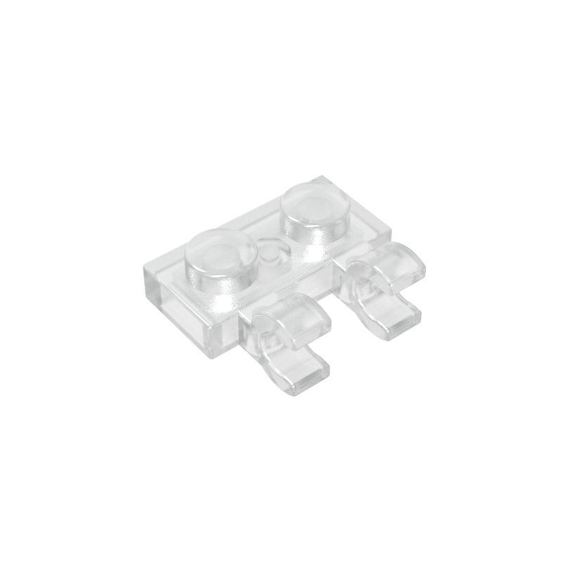 60470a | Plate, Modified 1 x 2 with 2 U Clips (Horizontal Grip)