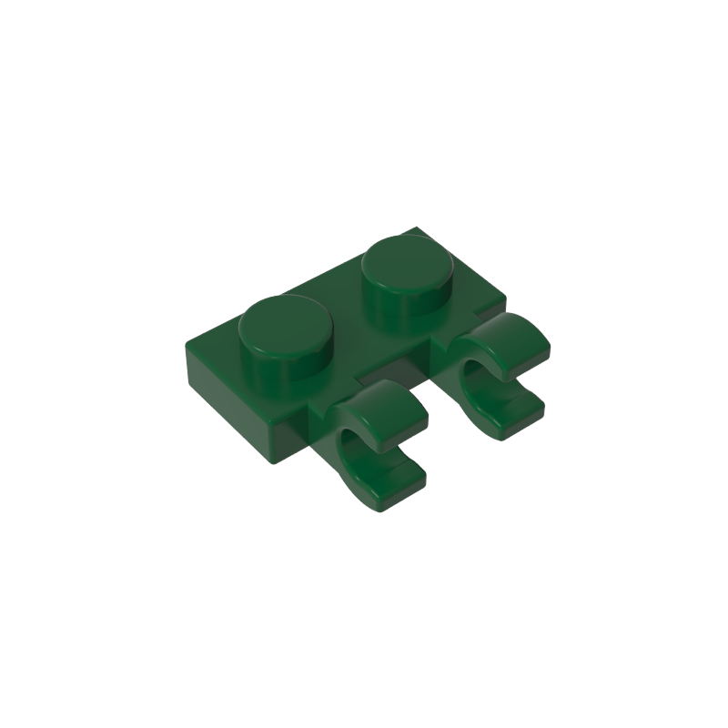 60470a | Plate, Modified 1 x 2 with 2 U Clips (Horizontal Grip)