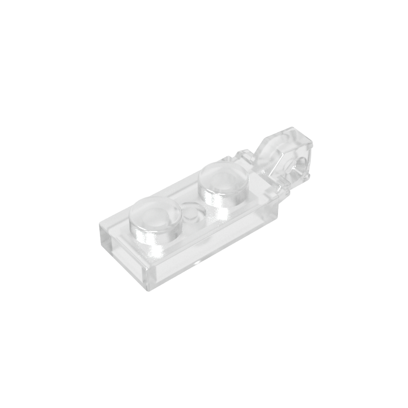 44301b | Hinge Plate 1 x 2 Locking with 1 Finger on End without Bottom Groove