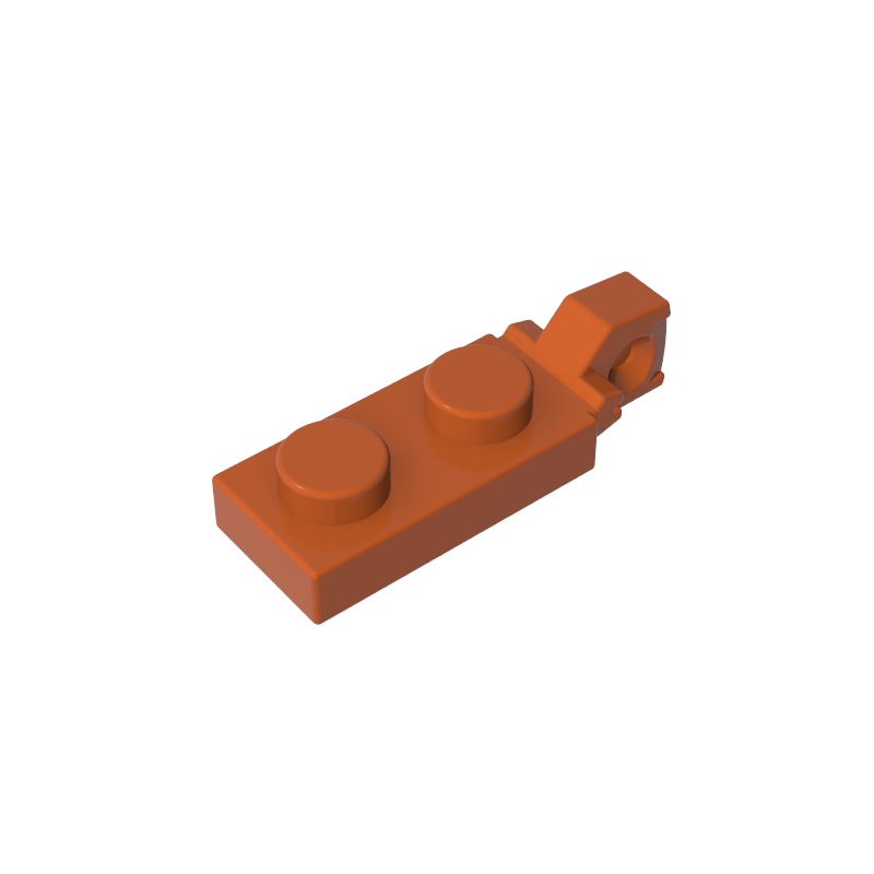 44301b | Hinge Plate 1 x 2 Locking with 1 Finger on End without Bottom Groove