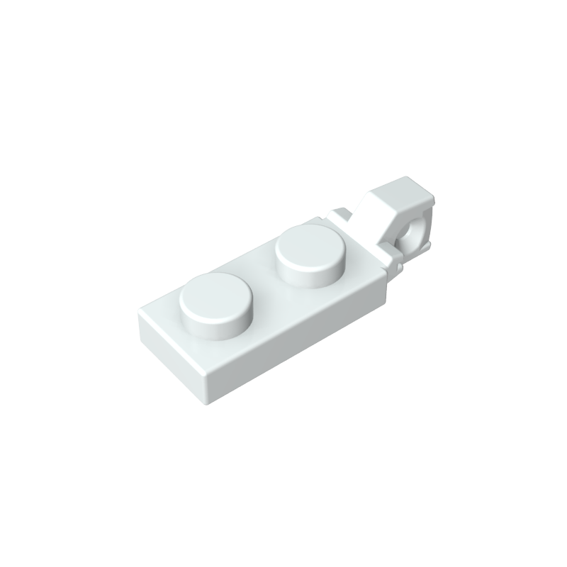 44301b | Hinge Plate 1 x 2 Locking with 1 Finger on End without Bottom Groove