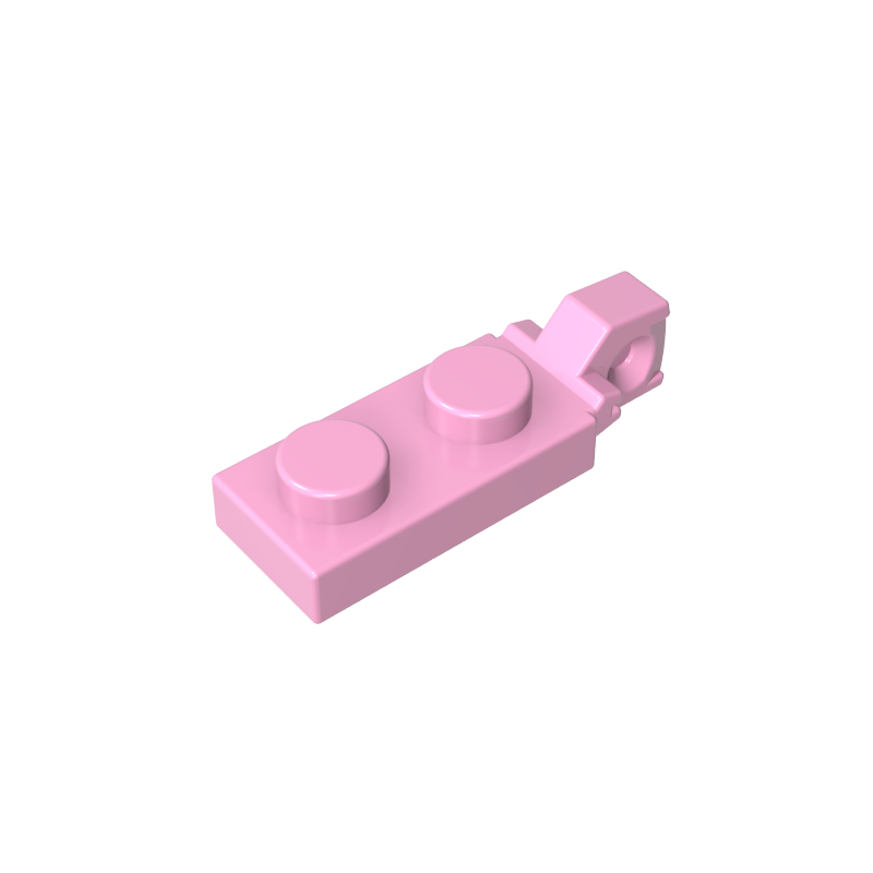 44301b | Hinge Plate 1 x 2 Locking with 1 Finger on End without Bottom Groove