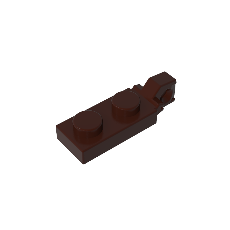 44301b | Hinge Plate 1 x 2 Locking with 1 Finger on End without Bottom Groove