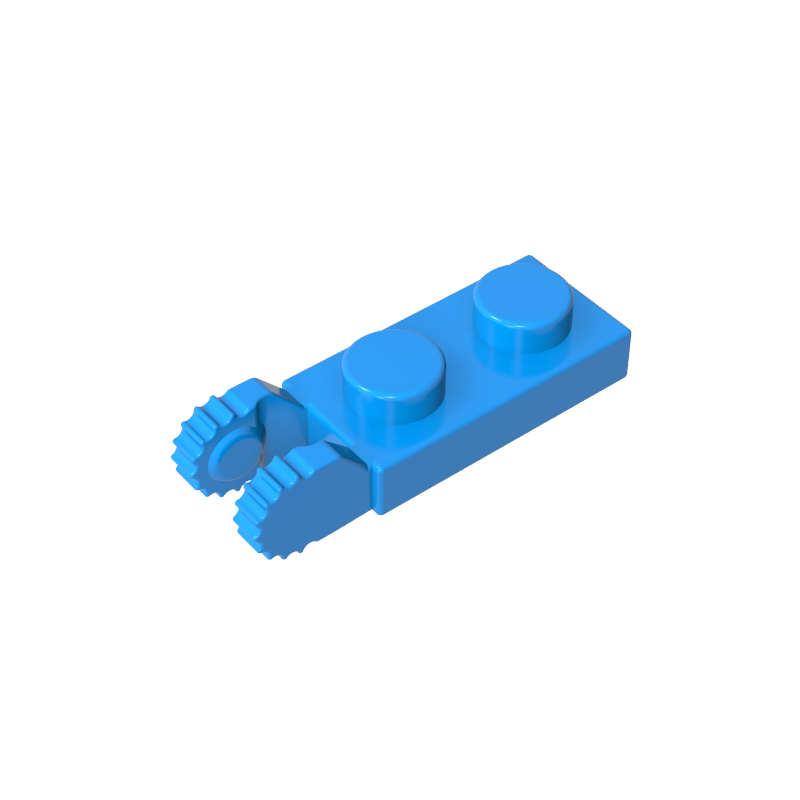 44302a | Hinge Plate 1 x 2 Locking with 2 Fingers on End (Undetermined Type)