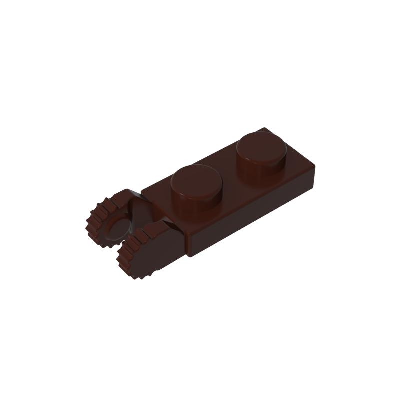 44302a | Hinge Plate 1 x 2 Locking with 2 Fingers on End (Undetermined Type)