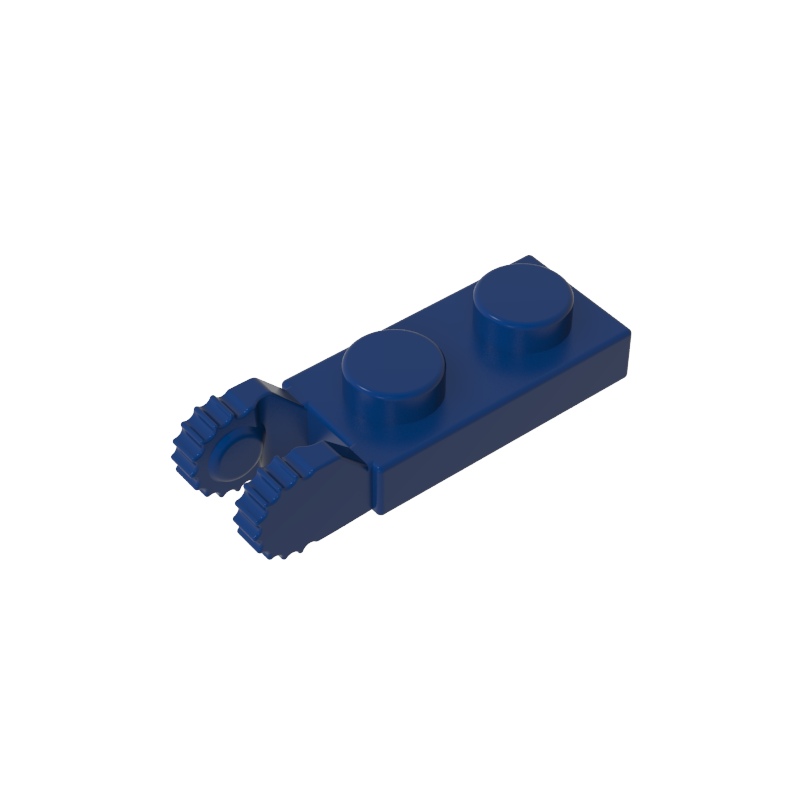 44302a | Hinge Plate 1 x 2 Locking with 2 Fingers on End (Undetermined Type)