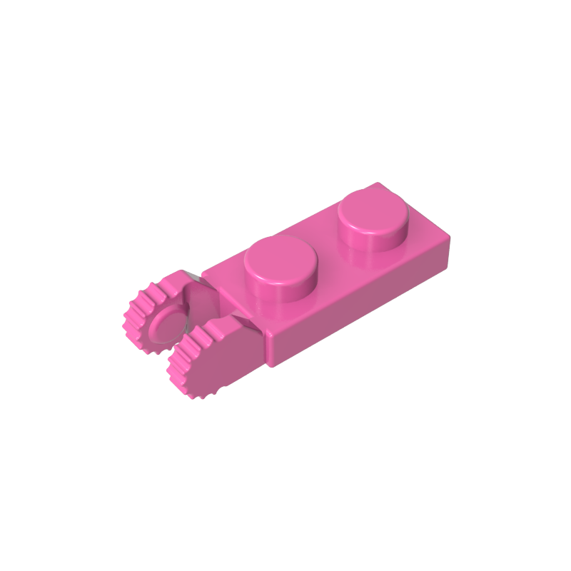 44302a | Hinge Plate 1 x 2 Locking with 2 Fingers on End (Undetermined Type)