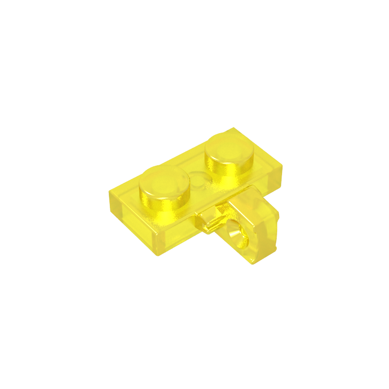 44567b | Hinge Plate 1 x 2 Locking with 1 Finger on Side without Bottom Groove