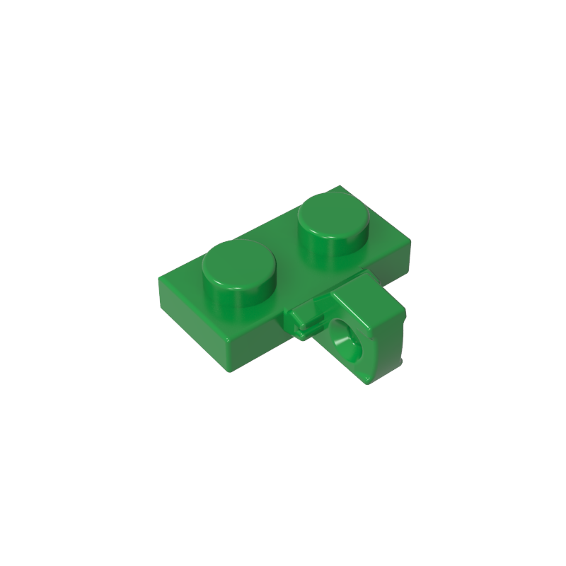 44567b | Hinge Plate 1 x 2 Locking with 1 Finger on Side without Bottom Groove