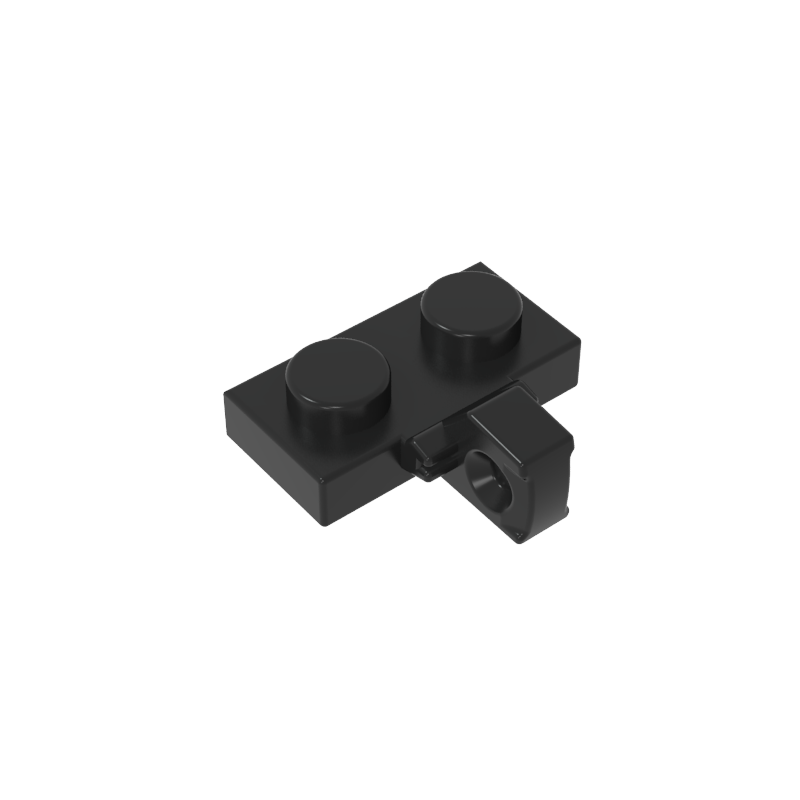 44567b | Hinge Plate 1 x 2 Locking with 1 Finger on Side without Bottom Groove