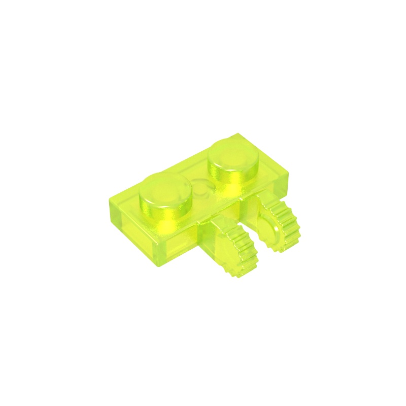 60471 | Hinge Plate 1 x 2 Locking with 2 Fingers on Side and 7 Teeth