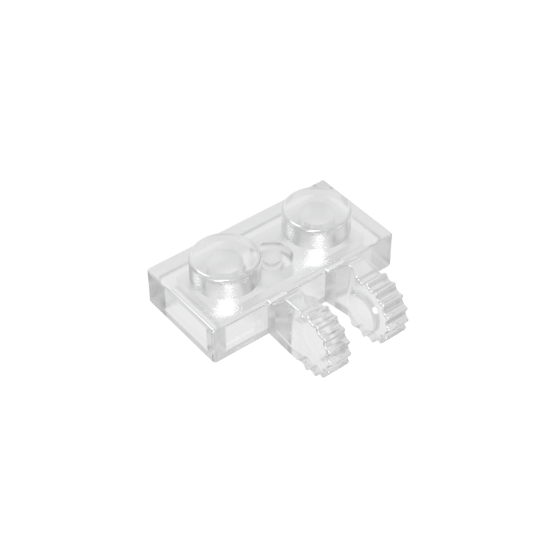 60471 | Hinge Plate 1 x 2 Locking with 2 Fingers on Side and 7 Teeth