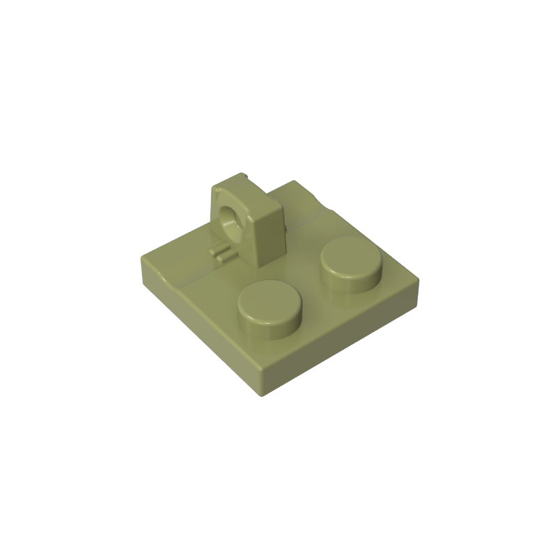 92582 | Hinge Plate 2 x 2 Locking with 1 Finger on Top