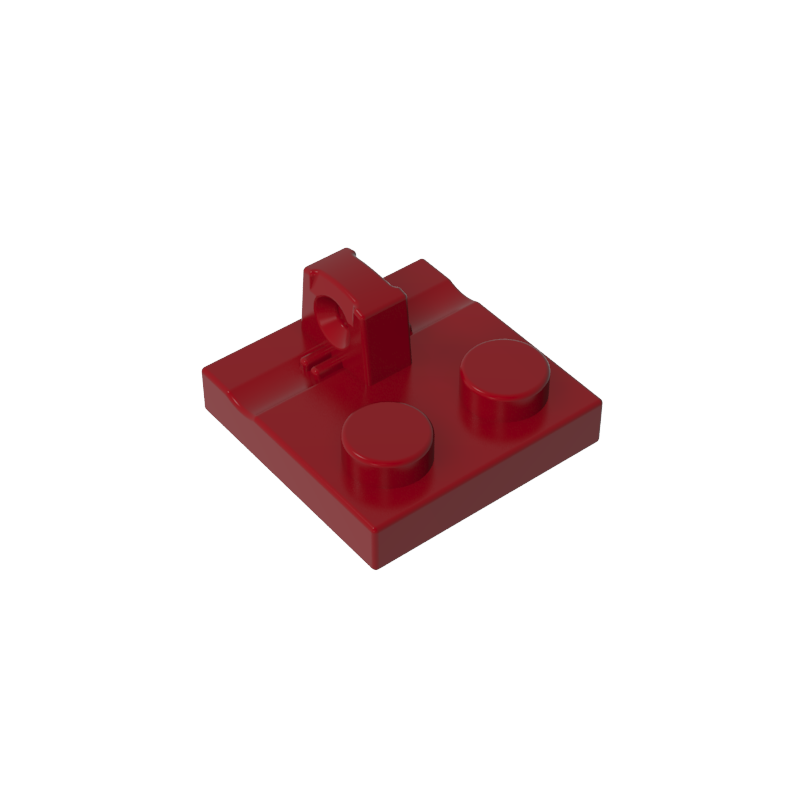 92582 | Hinge Plate 2 x 2 Locking with 1 Finger on Top