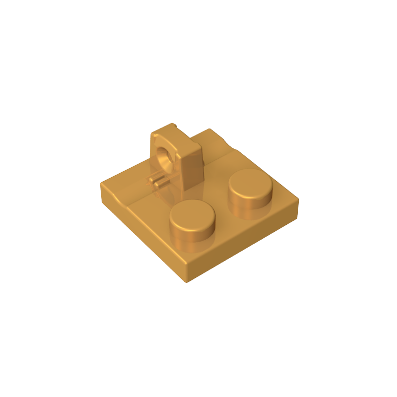92582 | Hinge Plate 2 x 2 Locking with 1 Finger on Top