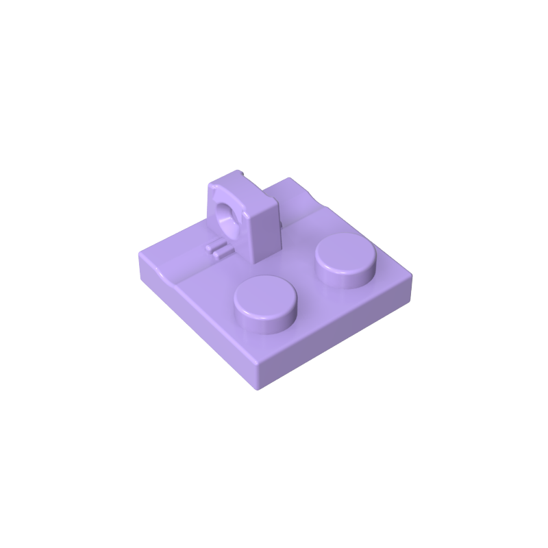 92582 | Hinge Plate 2 x 2 Locking with 1 Finger on Top