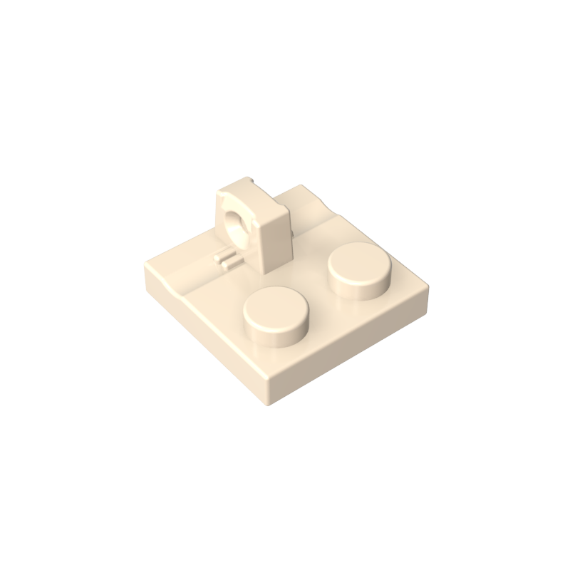92582 | Hinge Plate 2 x 2 Locking with 1 Finger on Top