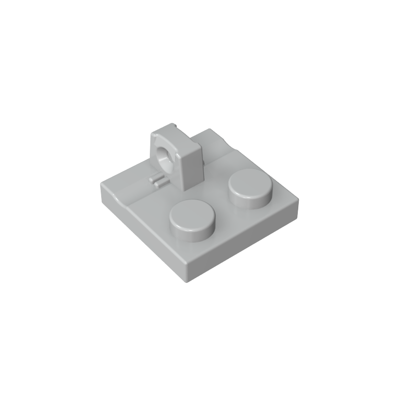 92582 | Hinge Plate 2 x 2 Locking with 1 Finger on Top